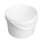 Picture of Emmer 2,5L wit met plastic handvat