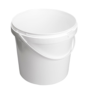 Picture of Emmer 10L wit met plastic handvat