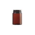 Picture of Pill Jar PET 75ml amber 40mm  
