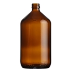 Picture of Veral Bottle glass 1.000ml ROPP28 amber