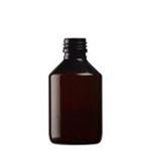 Picture of Bottle Veral 100ml PET PP28 Amber