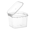 Picture of TPS Pot vierkant 350ml met scharnierdeksel