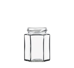 Picture of Bokaal Hexagonaal 280ml glas 6 facetten TO63 clear